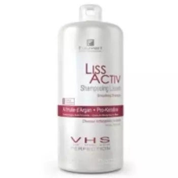 Fauvert Professionnel VHS Liss Activ Shampooing Lissant - Шампунь разглаживающий для непослушных волос с маслом Арганы, 1000 мл