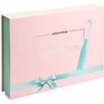 Gezatone Biolift4 203 - Массажер импульсивный с 5 насадками, цвет зеленый