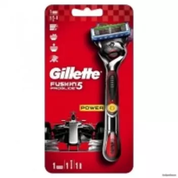 Gillette Fusion Proglide - Бритва с технологией Flexball + кассета + элемент питания 1 шт