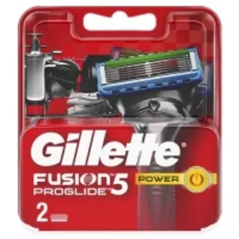 Gillette Fusion Proglide - Сменные кассеты для бритья, 2 шт