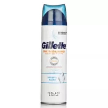 Gillette SkinGuard Sensitive - Гель для бритья "Защита кожи" с экстрактом алоэ, 200 мл
