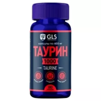 GLS - Таурин 1000, 90 капсул