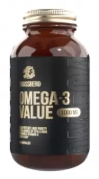 Grassberg Omega 3 Value - Биологически активная добавка к пище 30% 1000 мг, 60 капсул