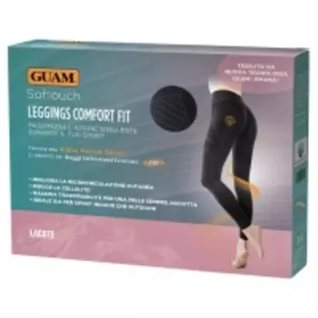 Guam - Леггинсы антицеллюлитные "Комфортный Фитнес", черный, L-XL (48-52), 1 пара