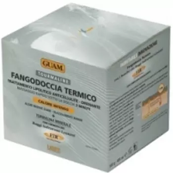 Guam Tourmaline - Маска для массажа в душе с разогревающим эффектом с микрокристаллами Турмалина, 500 г