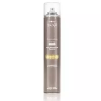 Hair Company Professional Inimitable Style Illuminating Fixing Spray - Фиксирующий лак придающий блеск, 500 мл