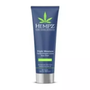 Hempz Triple Moisture Herbal Body Wash - Гель для душа тройное увлажнение 250 мл