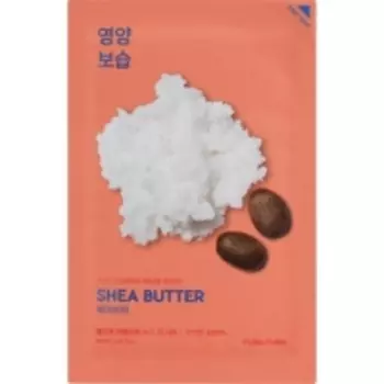 Holika Holika Pure Essence Mask Sheet Shea Butter - Маска тканевая питающая с маслом ши, 20 мл