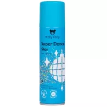 Holly Polly - Лак сильной фиксации Super Dance Star с мульти-блестками, 150 мл