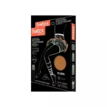 Hotex - Колготки с шортиками 70 den "Нotex" черные