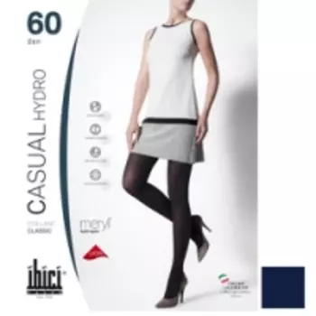 Ibici Casual 60 Hydro - Колготки плотные цвет синий, размер 4