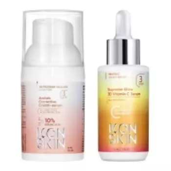 Icon Skin - Набор для выравнивания тона кожи: сыворотка 2 х 30 мл