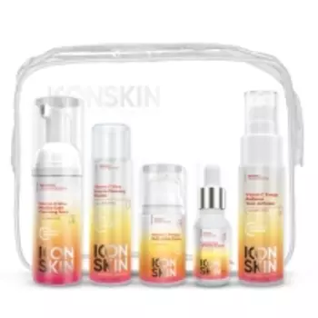 Icon Skin - Набор средств c витамином С для ухода за всеми типами кожи №3, 5 продуктов