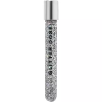 Influence Beauty - Глиттер на гелевой основе Glitter Dose, 02 Серебряный, 7 мл