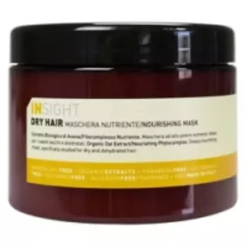 Insight Dry Hair Nourishing Mask - Увлажняющая маска для сухих волос, 500 мл.