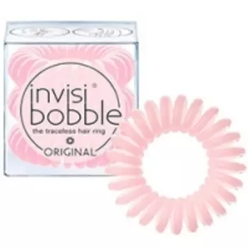 Invisibobble Original Blush Hour - Резинка-браслет для волос, цвет розовый, 3 шт.