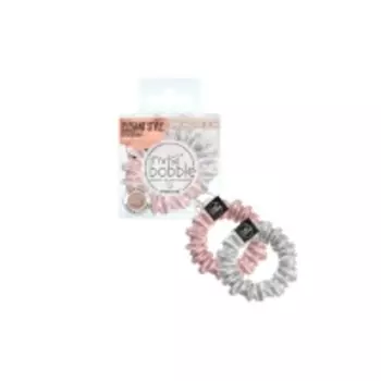 Invisibobble - Резинка-браслет для волос Bella Chrome, 2 шт