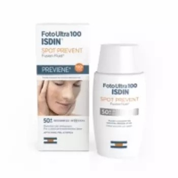 Isdin Foto Ultra 100 Spot Prevent Fusion Fluid SPF 50+ - Флюид для лица солнцезащитный, 50 мл