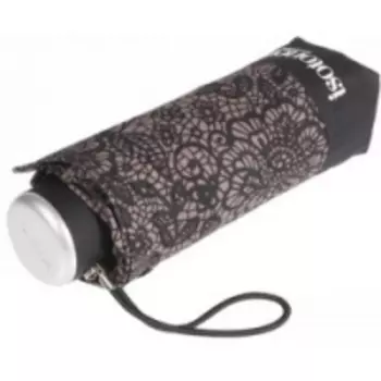 Isotoner Mini Slim - Зонт механический, ультра тонкий 5 сложений, Кружева