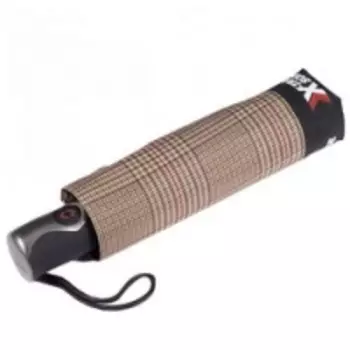 Isotoner X-tra Solide Prince Galles - Зонт автоматический, суперпрочный, 3 сложения, Принц Уэльс