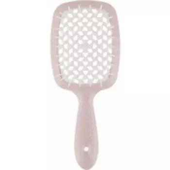 Janeke - Щетка Superbrush с закругленными зубчиками, пудра, 20,3 х 8,5 х 3,1 см