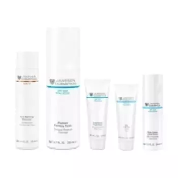 Janssen Cosmetics - Экспресс-набор для глубокого увлажнения и питания сухой и обезвоженной кожи: тоник 200 мл + маска 75 мл + сыворотка 30 мл + скраб 50 мл + лосьон для снятия макияжа 100 мл
