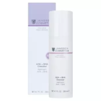 Janssen Cosmetics - Очищающая эмульсия с AHA+BHA, 200 мл