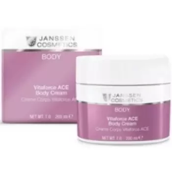 Janssen Cosmetics Vitaforce ACE Body Cream - Крем насыщенный для тела с витаминами A, C и E, 200 мл