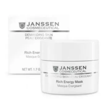 Janssen Demanding Skin Rich Energy Mask - Энергонасыщающая регенерирующая маска 50 мл