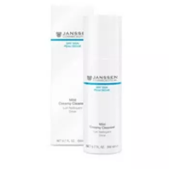 Janssen Dry Skin Mild Creamy Cleanser - Нежная очищающая эмульсия 200 мл