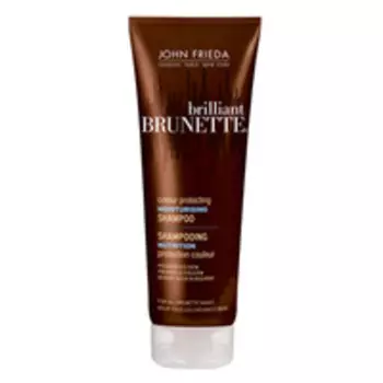 John Frieda Brilliant Brunette - Увлажняющий шампунь для защиты цвета темных волос 250 мл