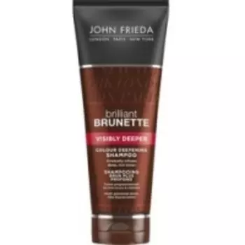 John Frieda Brilliant Brunette Visibly Deeper - Шампунь для создания насыщенного оттенка темных волос, 250 мл