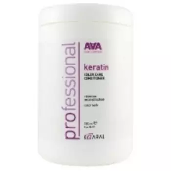 Kaaral - Кератиновый кондиционер для восстановления окрашенных и химически обработанных волос, 1000 мл