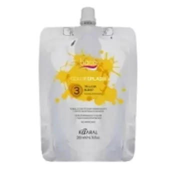 Kaaral Baco Semi Permanent Color - Полуперманентный краситель, 3 YELLOW BURST желтый, 200 мл