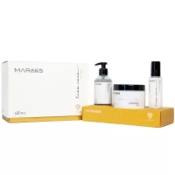 Kaaral - Подарочный набор: шампунь 250 мл + маска 500 мл + восстанавливающий флюид 150 мл