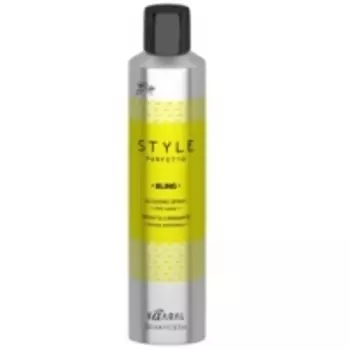 Kaaral Style Perfetto Bling Glossing Spray - Спрей-защита от курчавости и для придания блеска, 300 мл