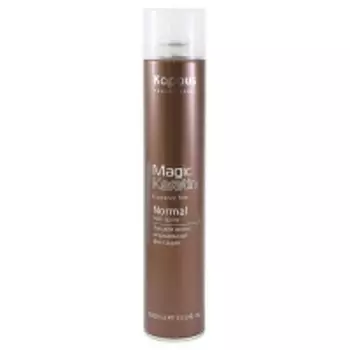 Kapous Professional - Лак аэрозольный для волос нормальной фиксации с кератином, 500 мл