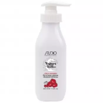 Kapous Professional Studio Professional - Йогуртовый шампунь для волос «Вишнёвый мармелад», 350 мл