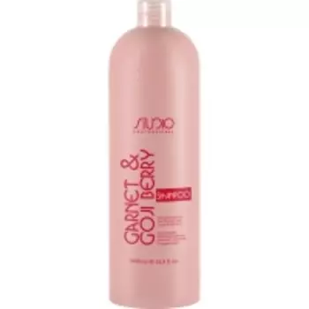 Kapous Professional Studio Professional - Укрепляющий фруктовый шампунь с гранатом и ягодами годжи, 1000 мл