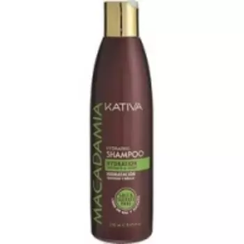 Kativa Mаcadamia Shampoo - Шампунь увлажняющий для нормальных и поврежденных волос, 250 мл