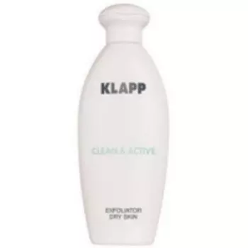 Klapp Clean&amp;Active Exfoliator Dry Skin - Эксфолиатор для сухой кожи, 250 мл