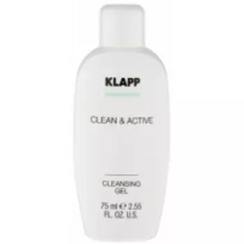 Klapp Clean And Active Cleansing Gel - Гель очищающий, 75 мл