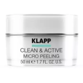Klapp - Микропилинг CLEAN & ACTIVE Micro Peeling, 50 мл
