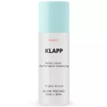 Klapp Purify Glow Peeling Aha+Bha - Комплексный пилинг для сияния кожи, 30 мл