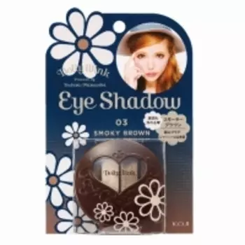 Koji - Тени для век четырехцветные, тон 03 дымчато-коричневый