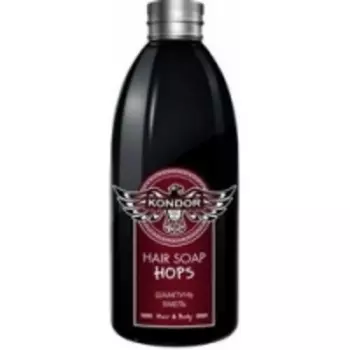 Kondor Hair and Body Hair Soap Tar - Шампунь для мужчин с березовым дегтем, 300 мл