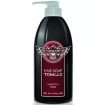 Kondor Hair and Body Hair Soap Tobacco - Шампунь для мужчин универсальный с табаком, 750 мл