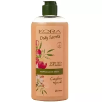 Кора - Крем-гель для душа «Сладкий персик», 250 мл