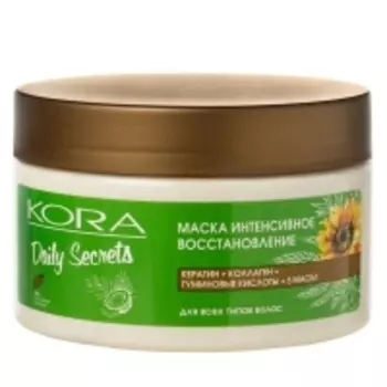Кора - Маска «Интенсивное восстановление» для всех типов волос, 250 мл