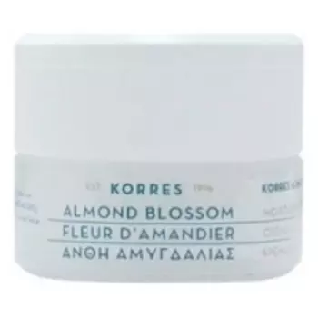 Korres Almond Blossom Moisturising Cream - Крем увлажняющий с соцветиями миндаля для нормальной и сухой кожи, 40 мл